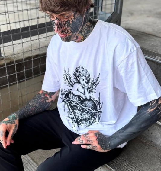 DL x VU Cupid White Tee