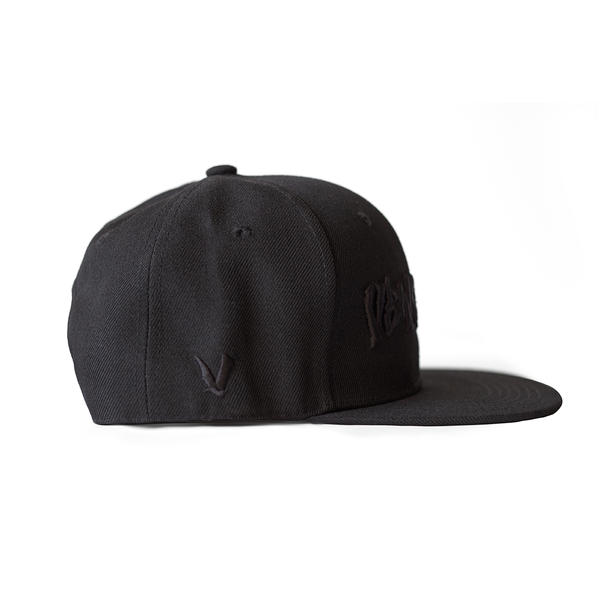 Vengeance Black Embroidered Snapback