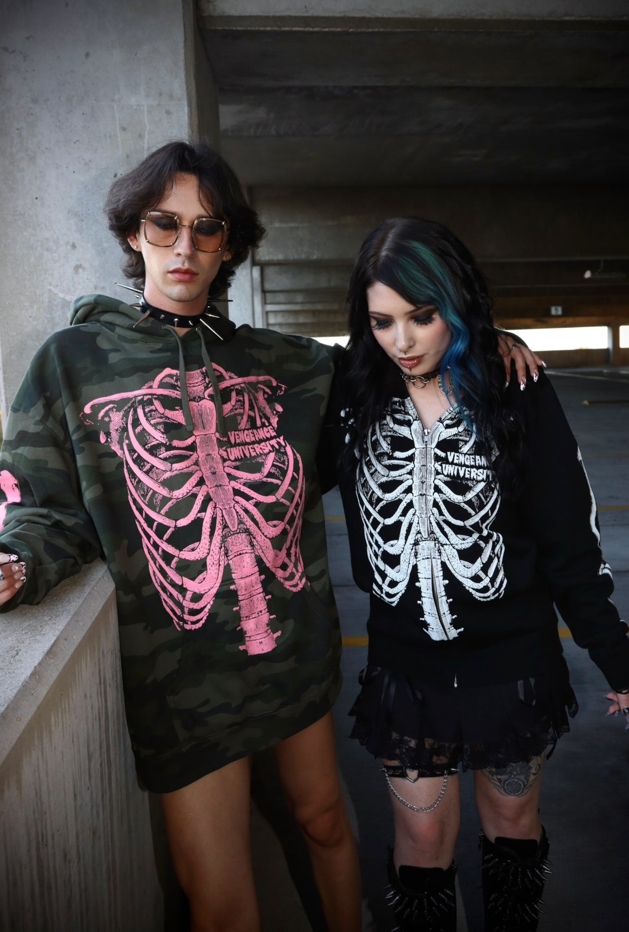 Revenge Tour Heavyweight Camo Hoodie