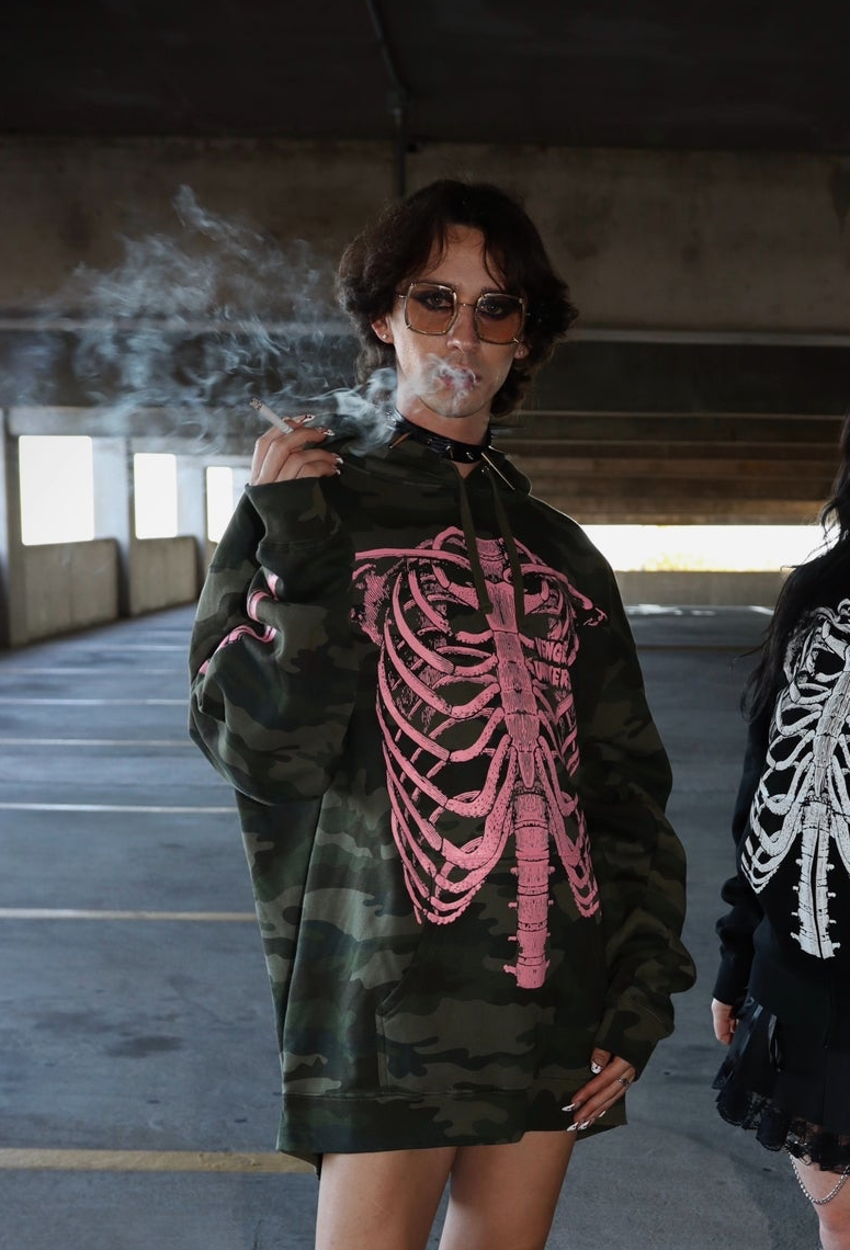 Revenge Tour Heavyweight Camo Hoodie