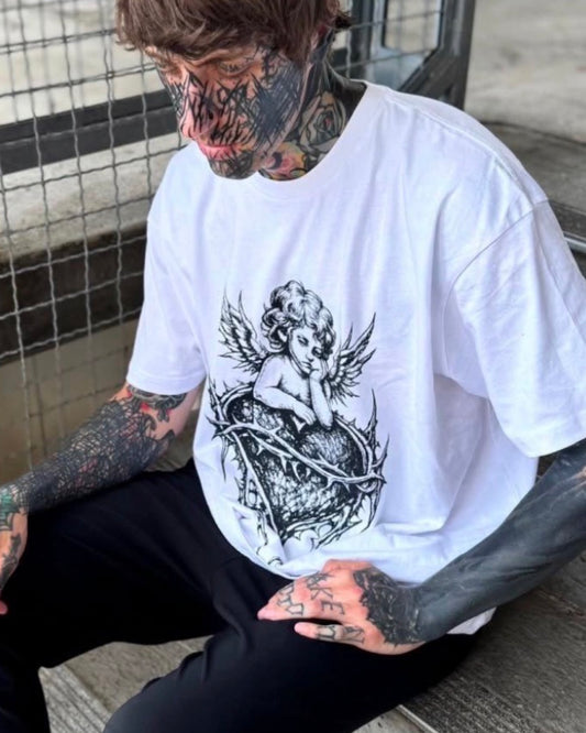 DL x VU Cupid White Tee