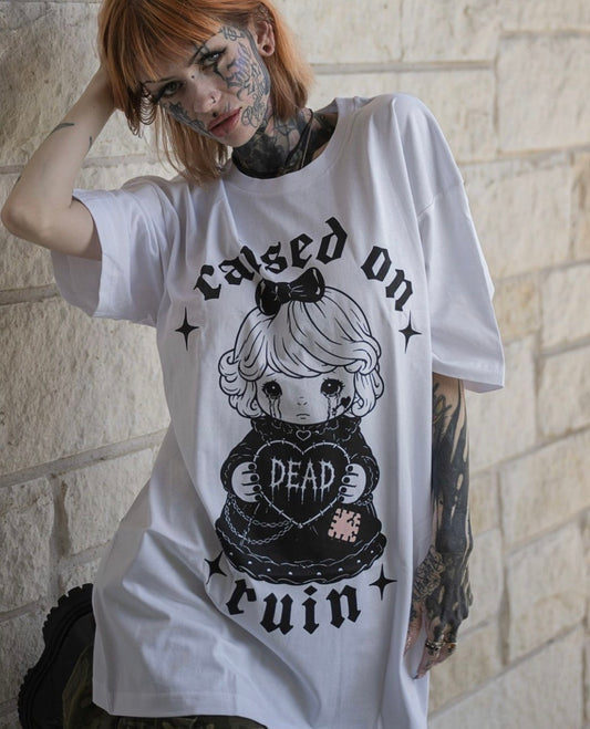 DL x VU Life In Ruin White Tee
