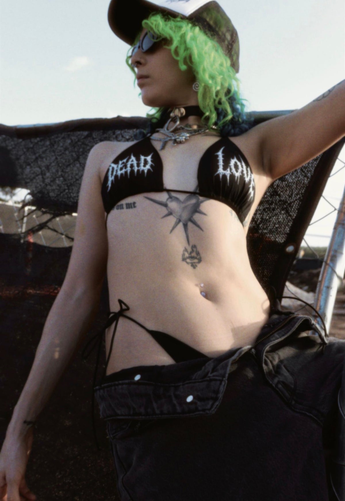 DL x VU Bikini Top and Bottom SET