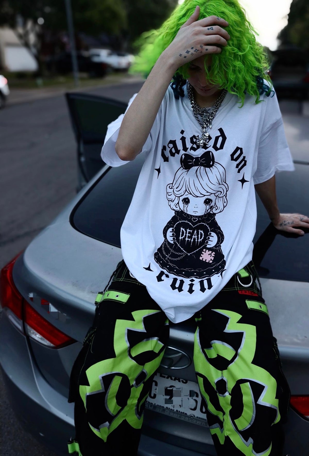 DL x VU Life In Ruin White Tee