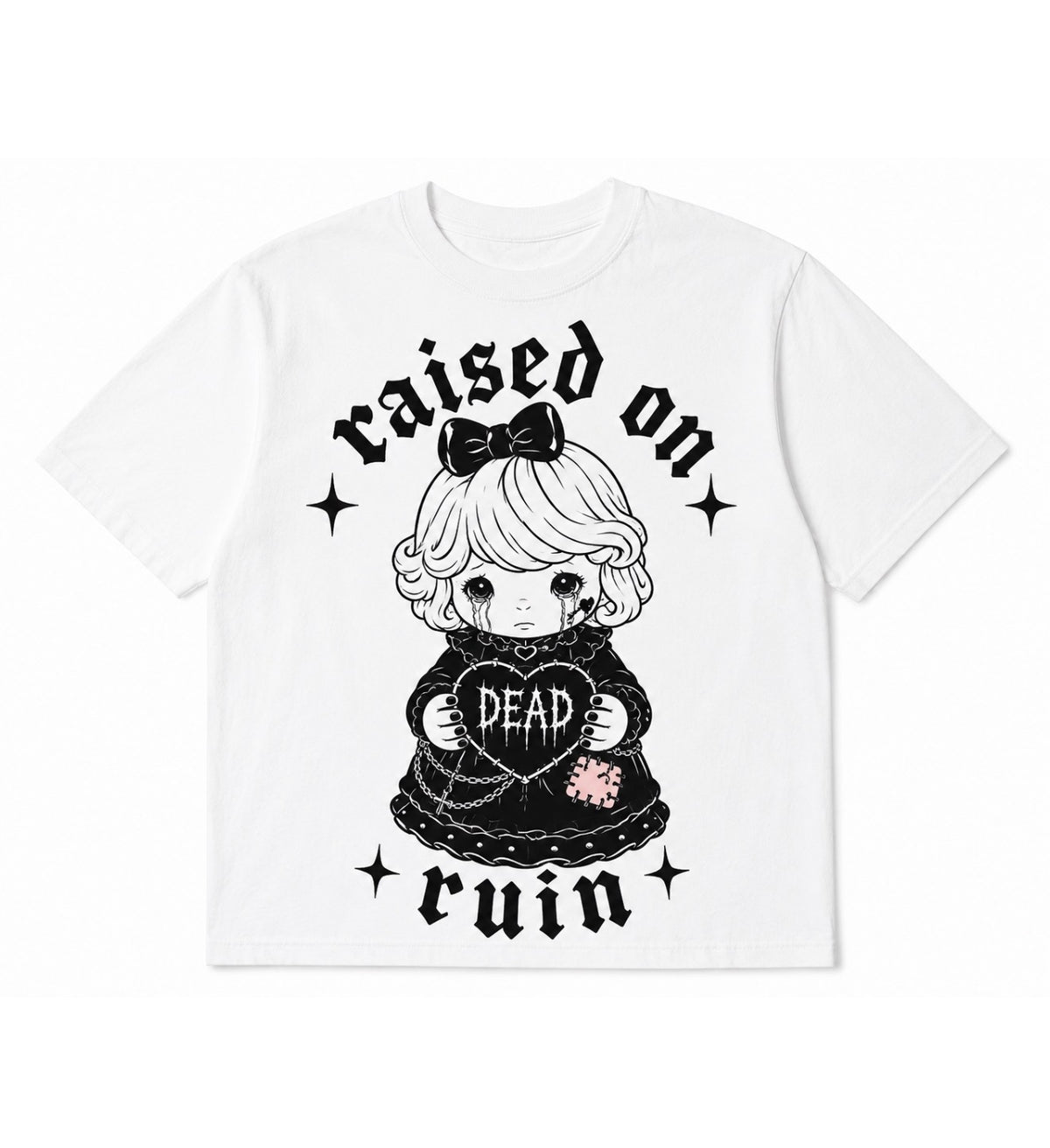DL x VU Life In Ruin White Tee