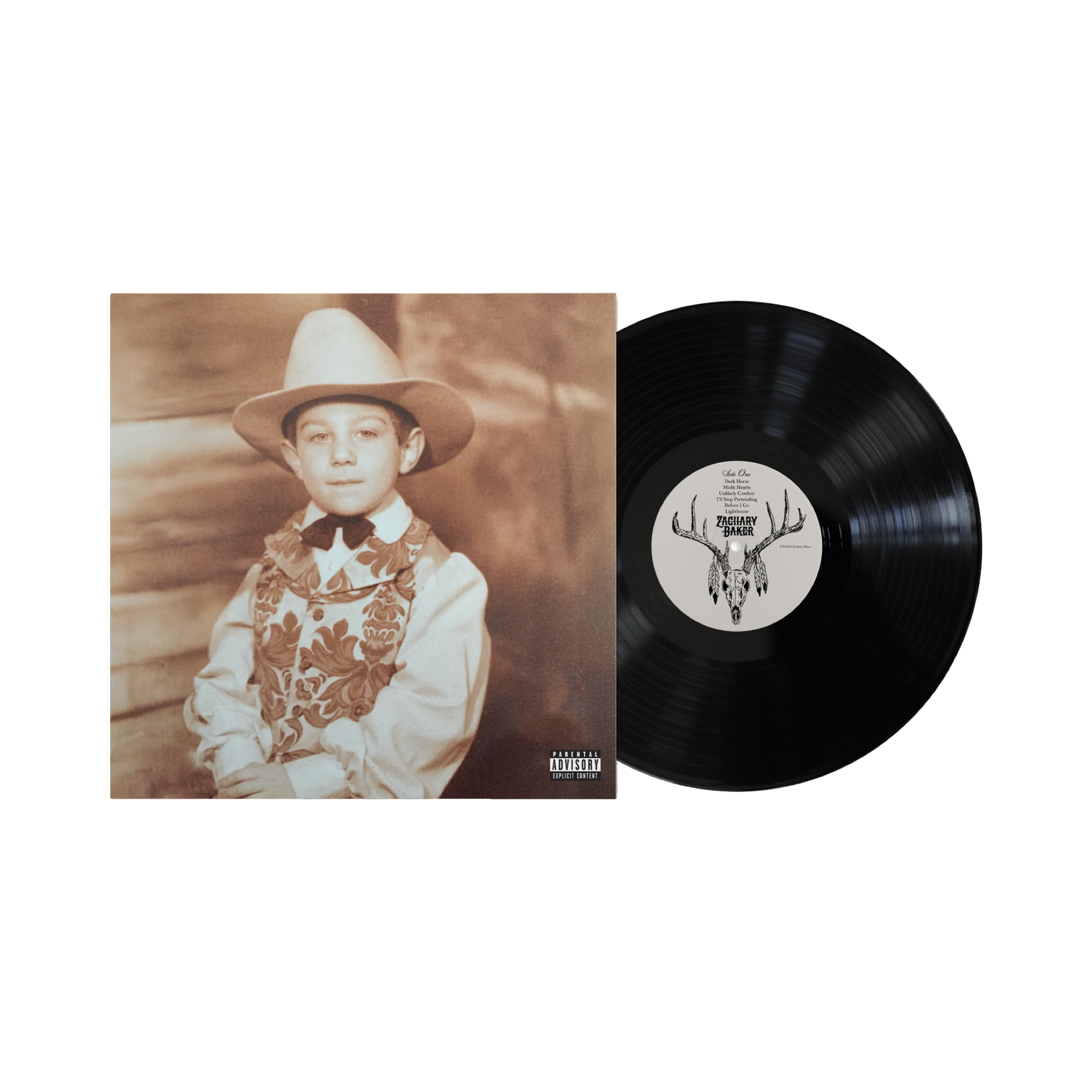 Zachary Baker 'Dark Horse' Black - Vinyl Record – Vengeance University