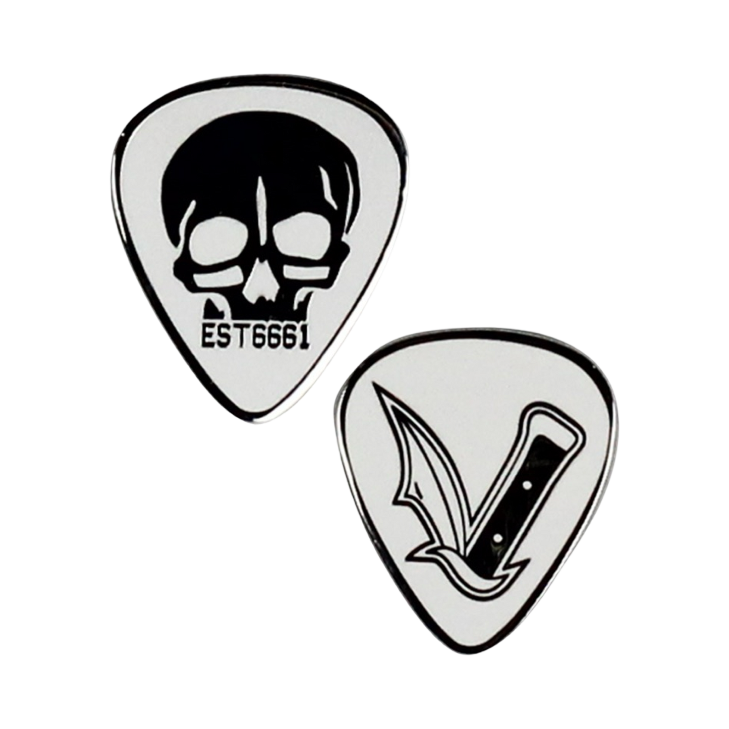Guitar Pick Pins Set