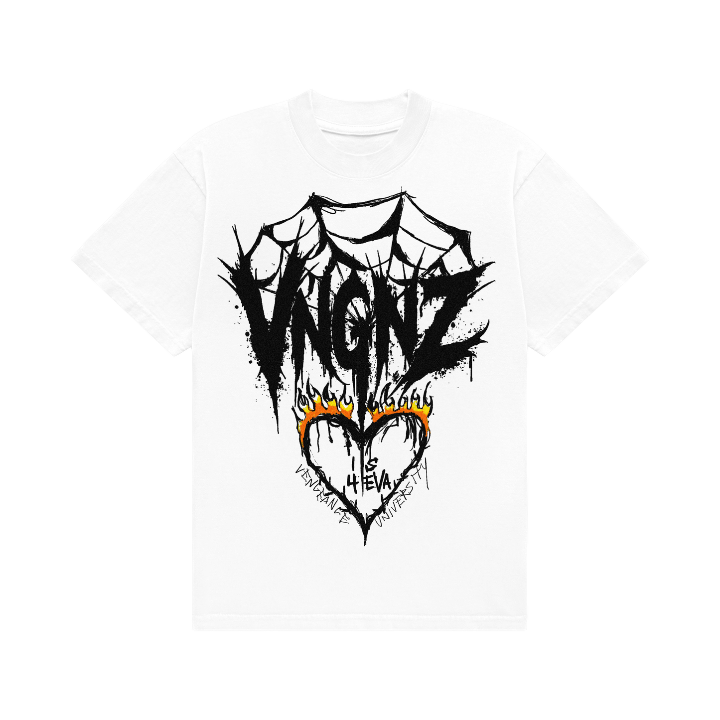 Hearts on Fire Tee (White)