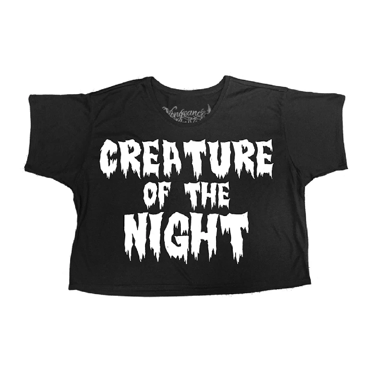 Creature Of The Night - Crop Tee